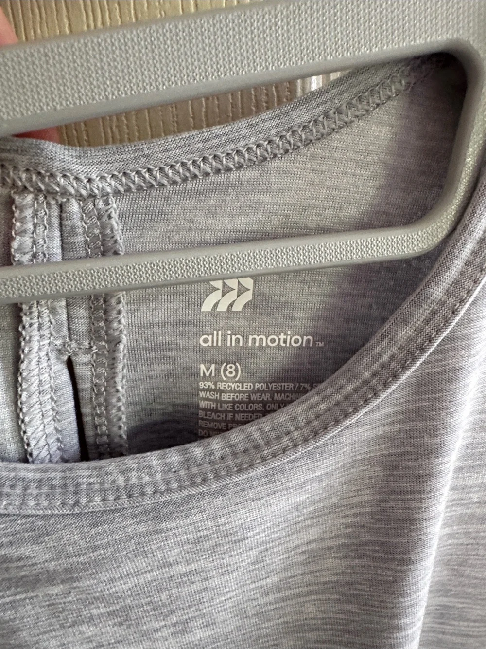 all in motion Light Gray Women's Athletic Tank Top